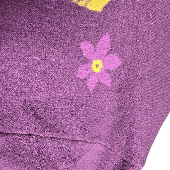 Box Lunch Disney Purple Repunzel Zip Up Sweater Size: XL - Picture 3 of 5
